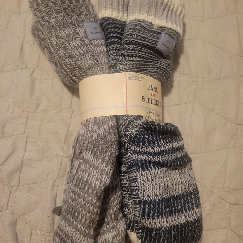 Jane and Bleecker Women's Slipper Socks
